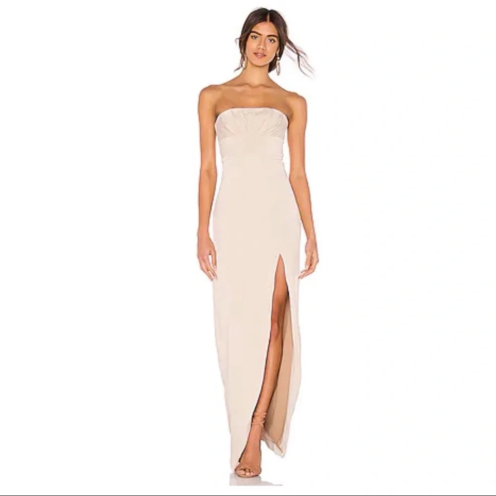 Brand new!! Revolve cream strapless dresses (7 of them) - Picture 1 of 4
